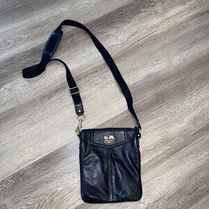 Black coach satchel
